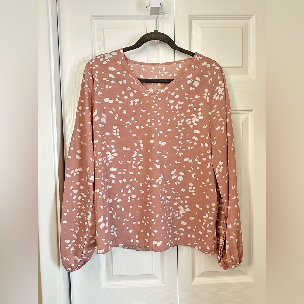 Great basic shirt with fun pattern